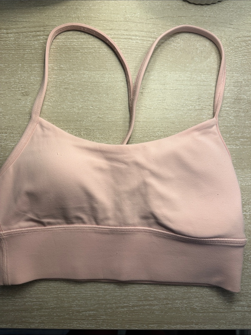 Soft Pink Women's Bralette - Lightweight Comfort
